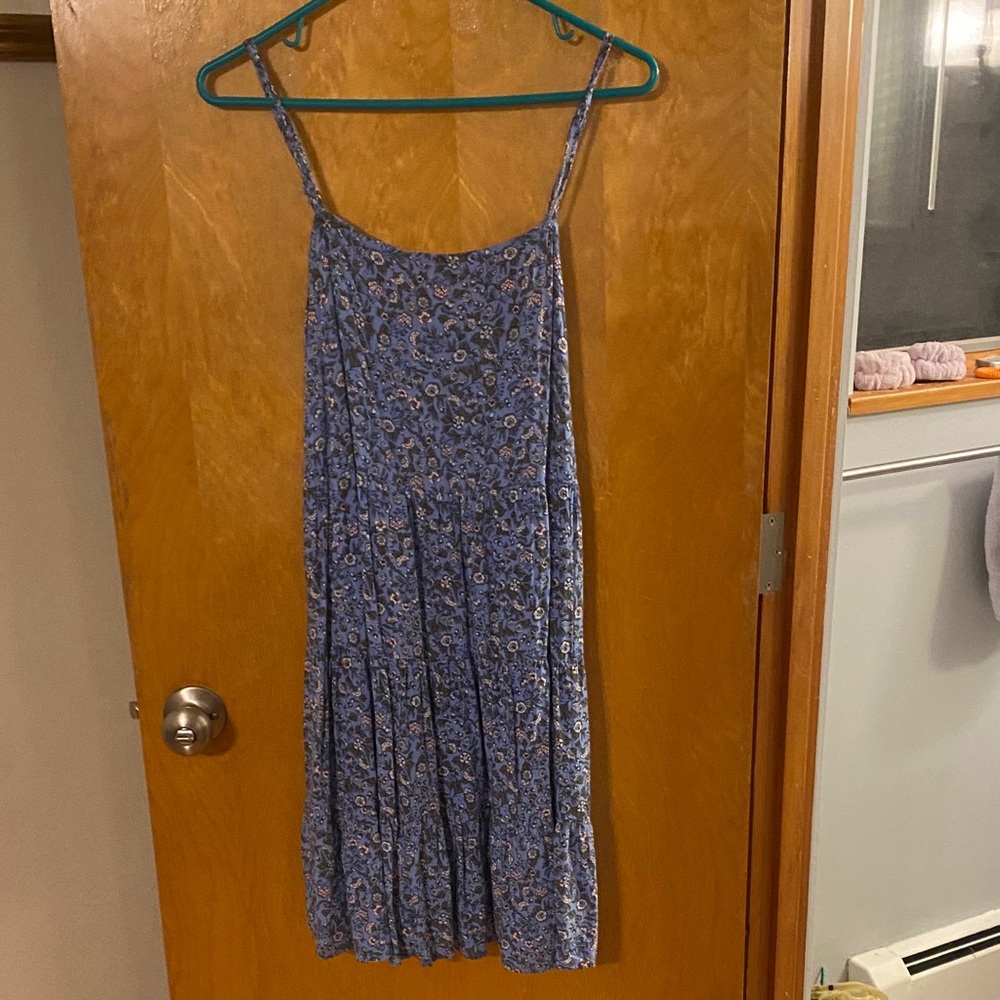 Old Navy Blue Floral Mini Dress